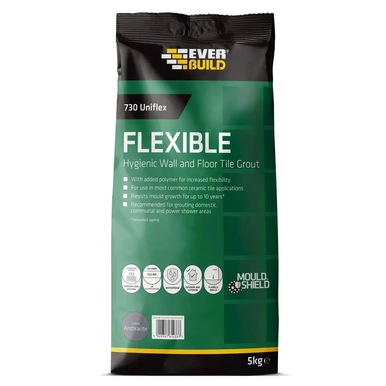 Universal Flexible Grout Anthracite 5kg