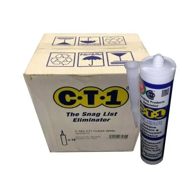 CT1 Clear Sealant Tube 290ml