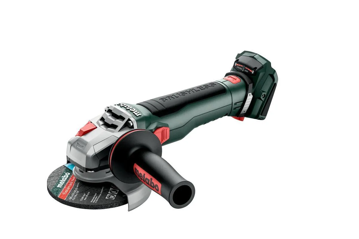 Metabo WB 18 LT BL 11-125 Quick 5" Brushless Angle Grinder Body Only With metaBOX