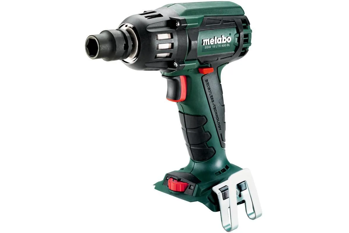 Metabo SSW 18 LTX 400 BL 1/2" Brushless Impact Wrench Body Only With metaBOX