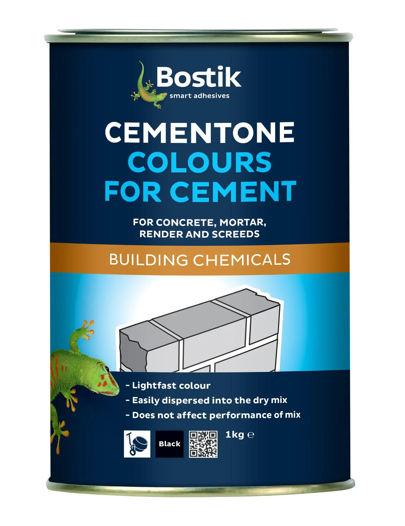 Cementone NO1 Colour for Cement Black 1kg