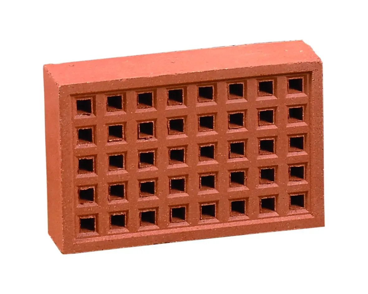 Hepworth Square Hole Airbrick Red 215 x 140mm (Each)