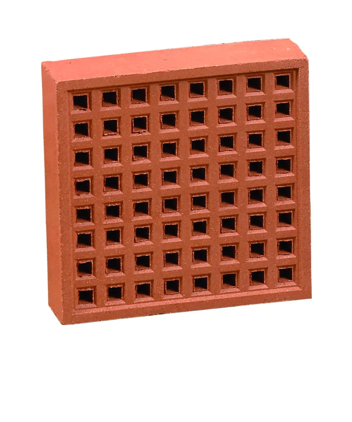 Hepworth Square Hole Airbrick 215 x 215mm Red YA15R