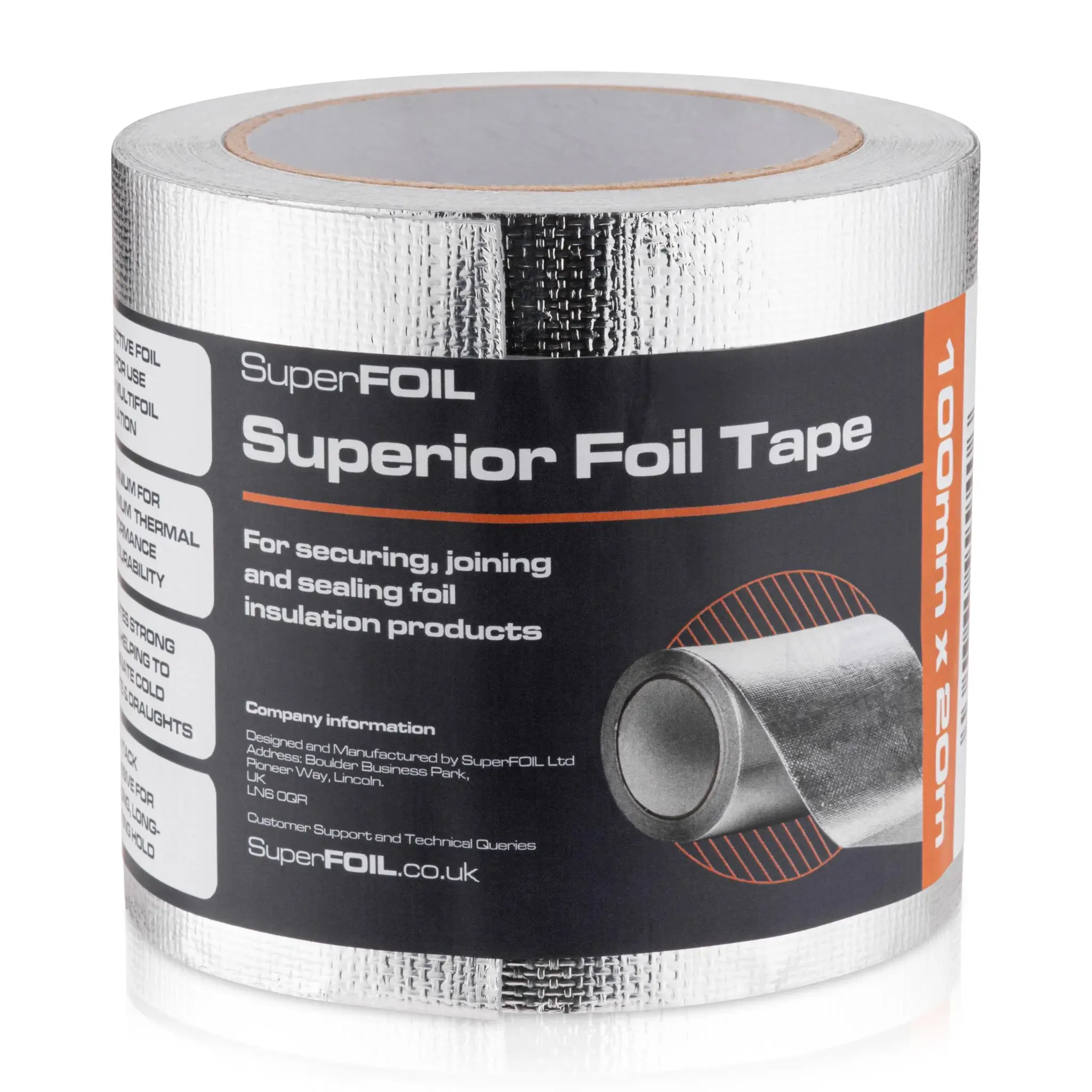 Superfoil Jointing Foil Tape 100mm x 20m