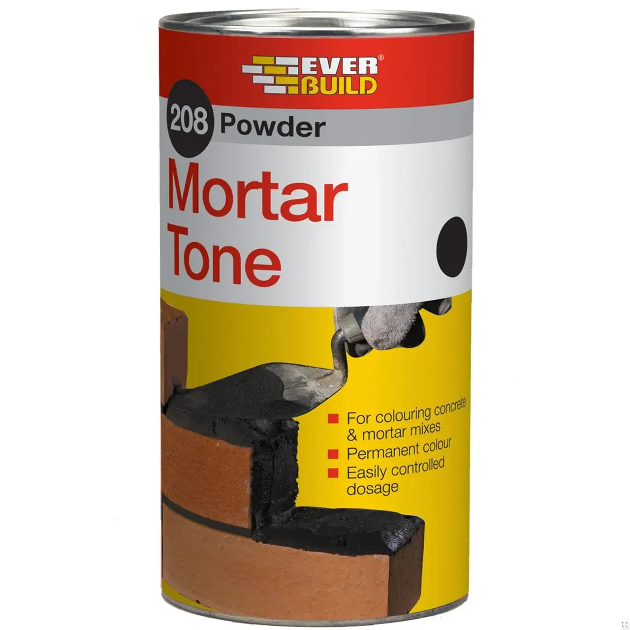 Everbuild Powder Mortar Tone 1kg Black