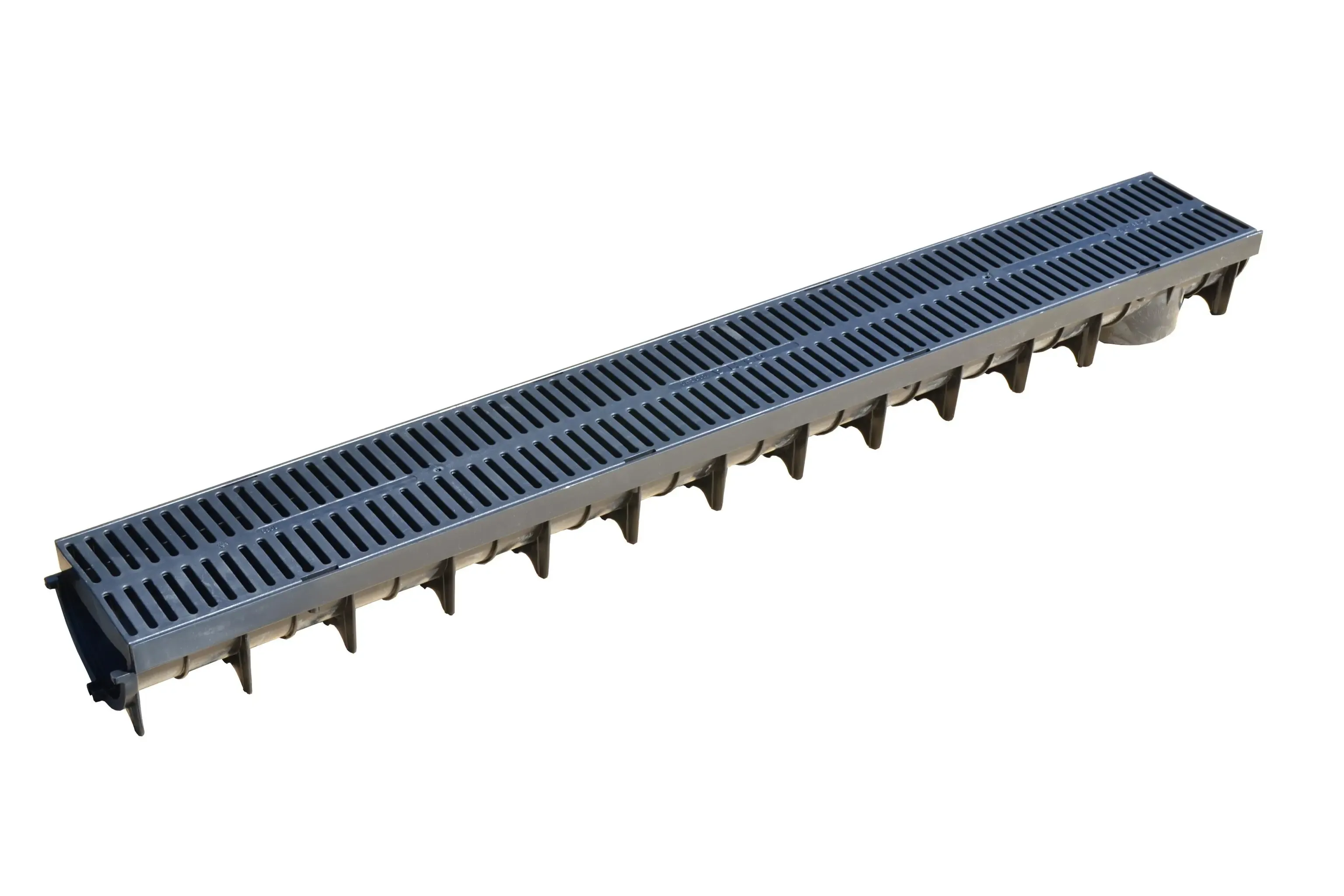 Rainchannel Drainage Channel With Polypropylene Self Locking Grate 1m