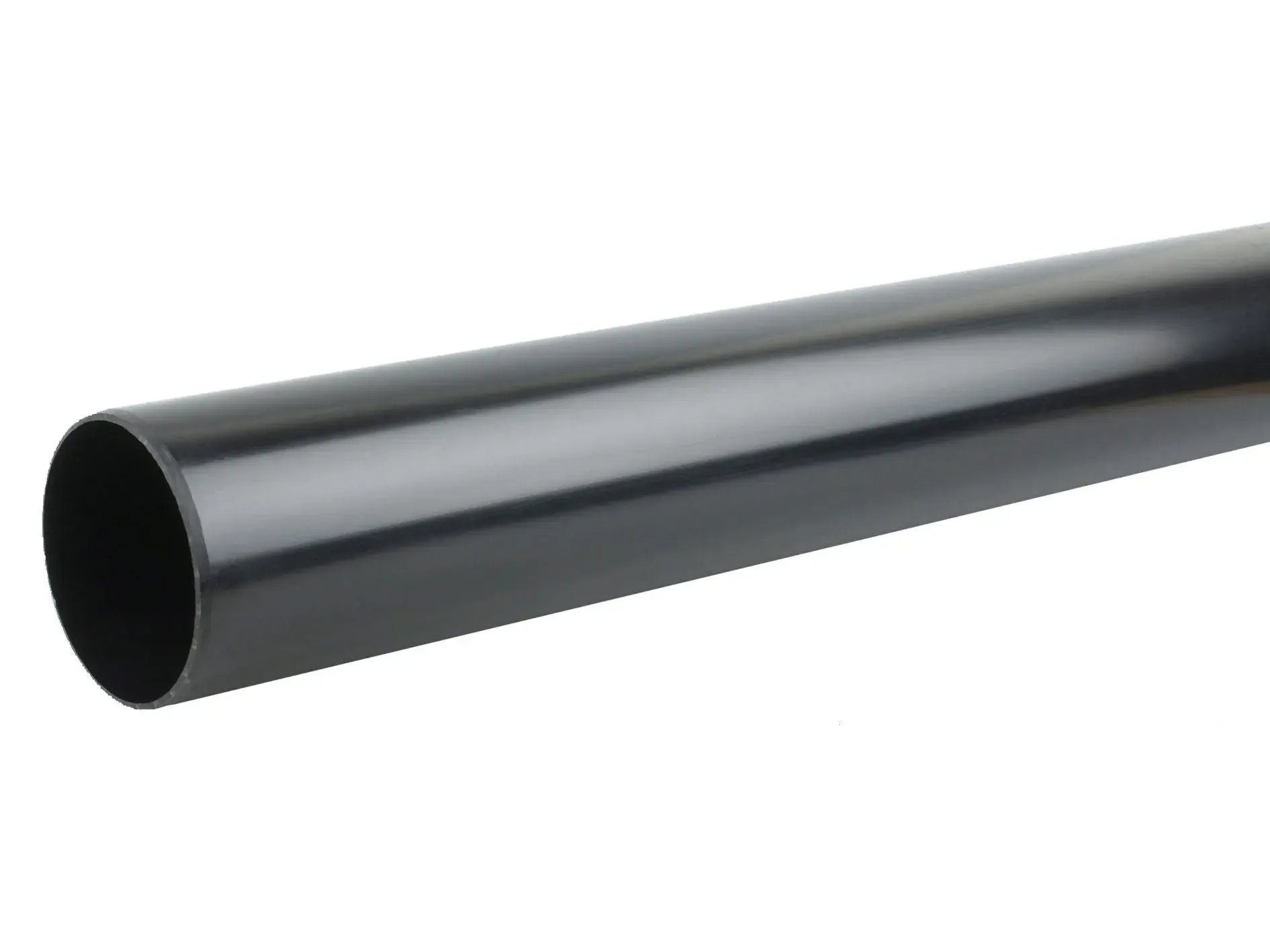 Plain Ended Pipe Black 110mm 3m