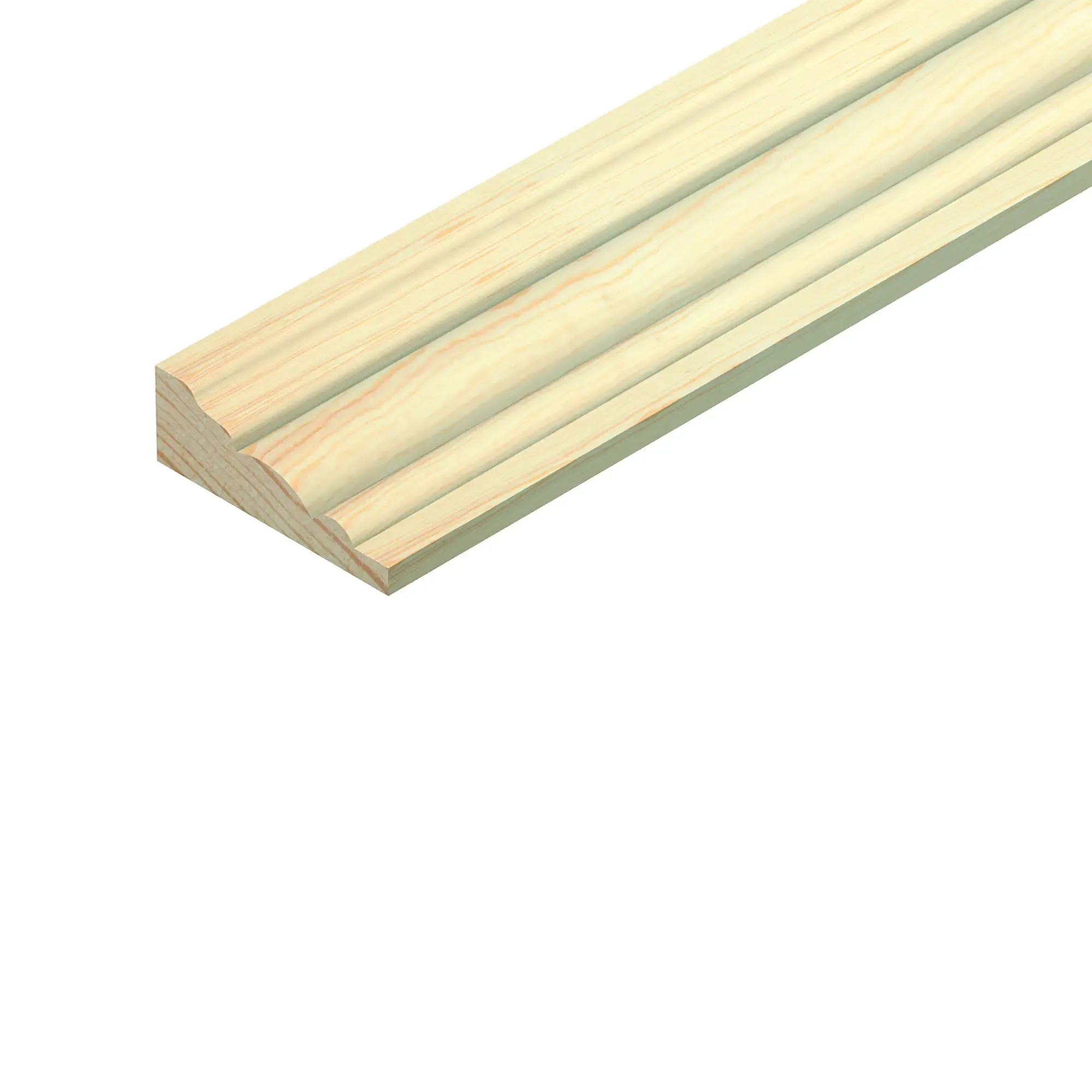 Barrel Pine Moulding 34 x 12mm x 2.4m