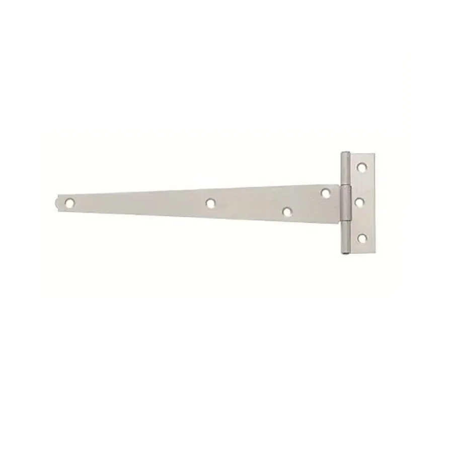 Tee Hinge - Zinc, 300mm, Bright Zinc Plated