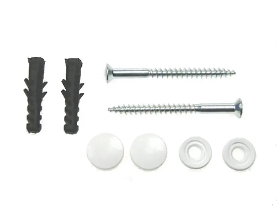 WC Fixing Set With White Cap (Qty.2)