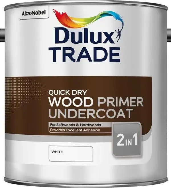 Trade Quick Dry Wood Primer Undercoat 1L