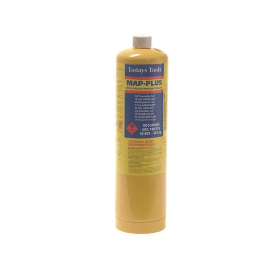 Yellow Map-Plus Gas Cylinder - 453g