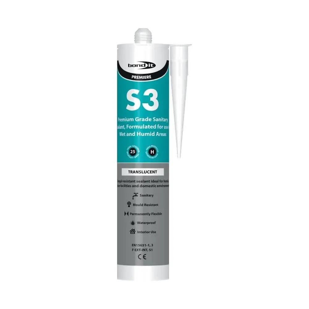 S3 Sanitary Sealant - Translucent (Qty.25)