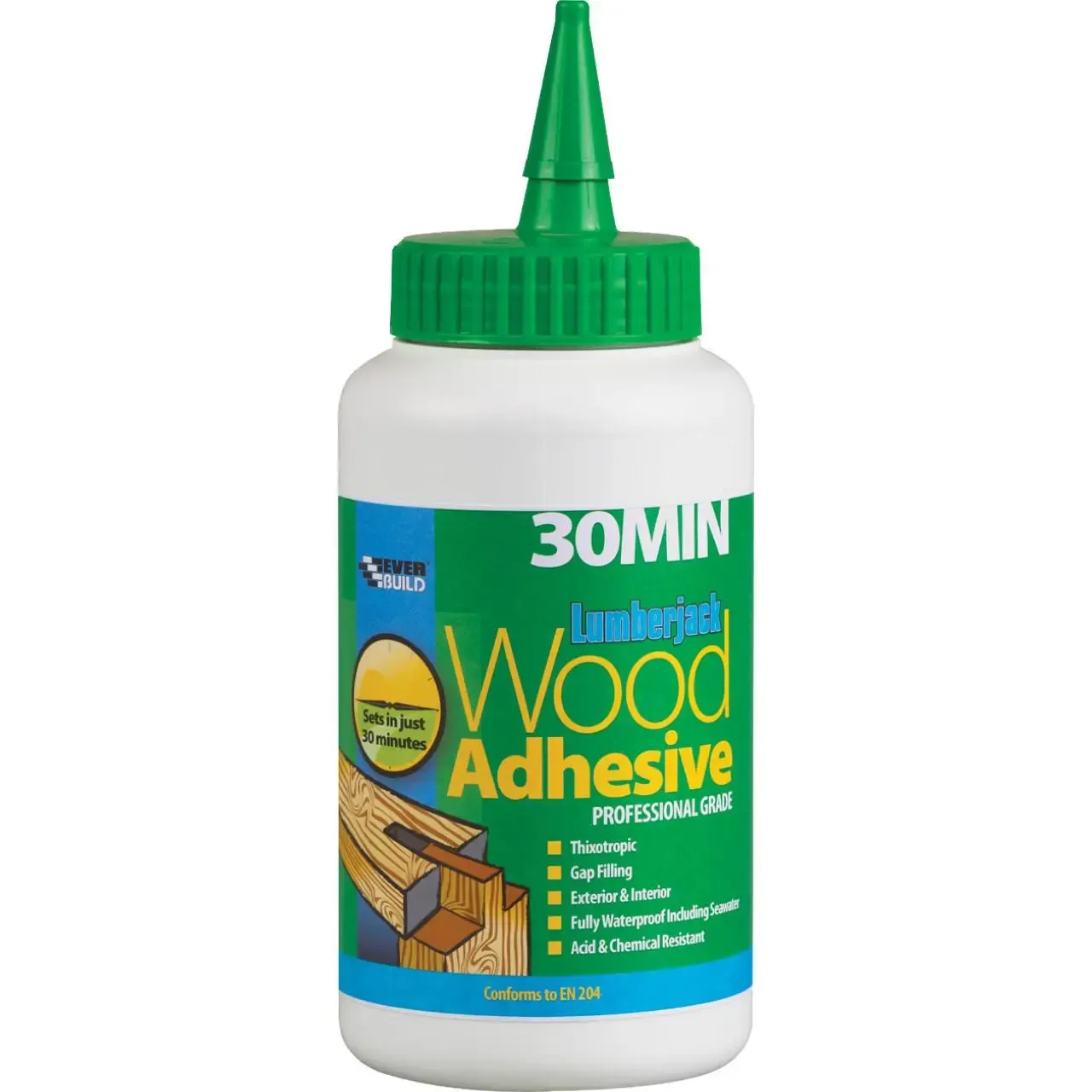 Polyurethane Wood Adhesive Liquid, 30 Minutes, 750g