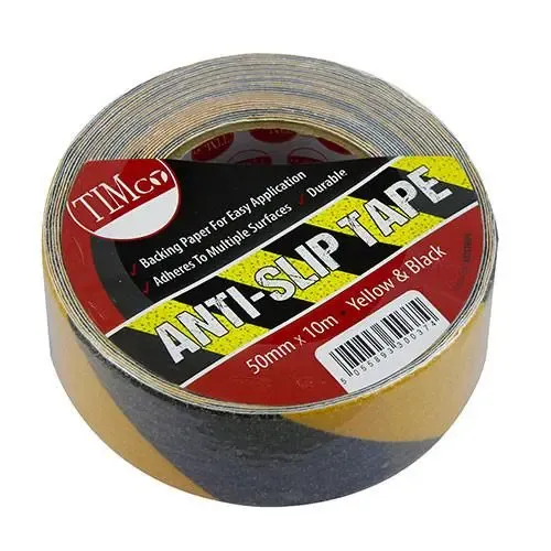 Yellow and Black Anti-Slip Tape