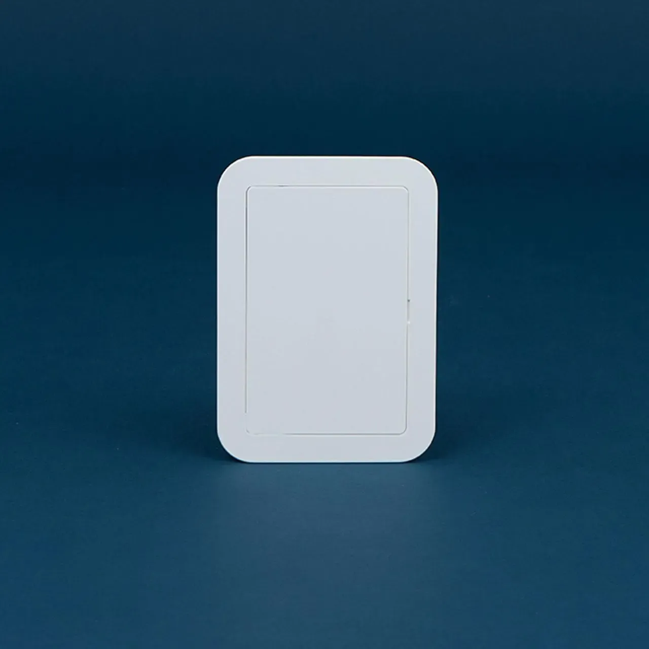 Small Sized Hinged Plastic Access Panel 150 X 230 in White