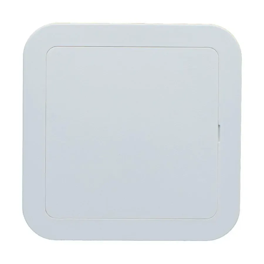 Hinged Plastic Access Panel 200mm x 200mm - White