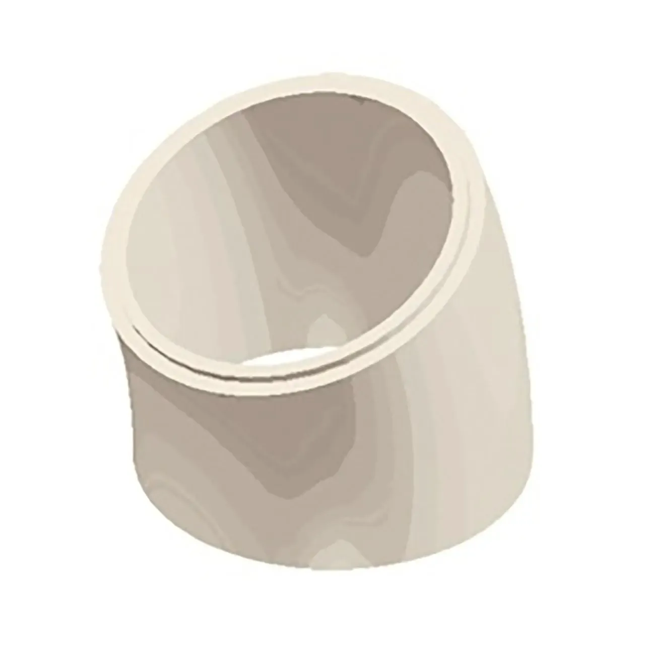 Terracotta Flue Liner Bend 225mm Diameter x 37° Class A1