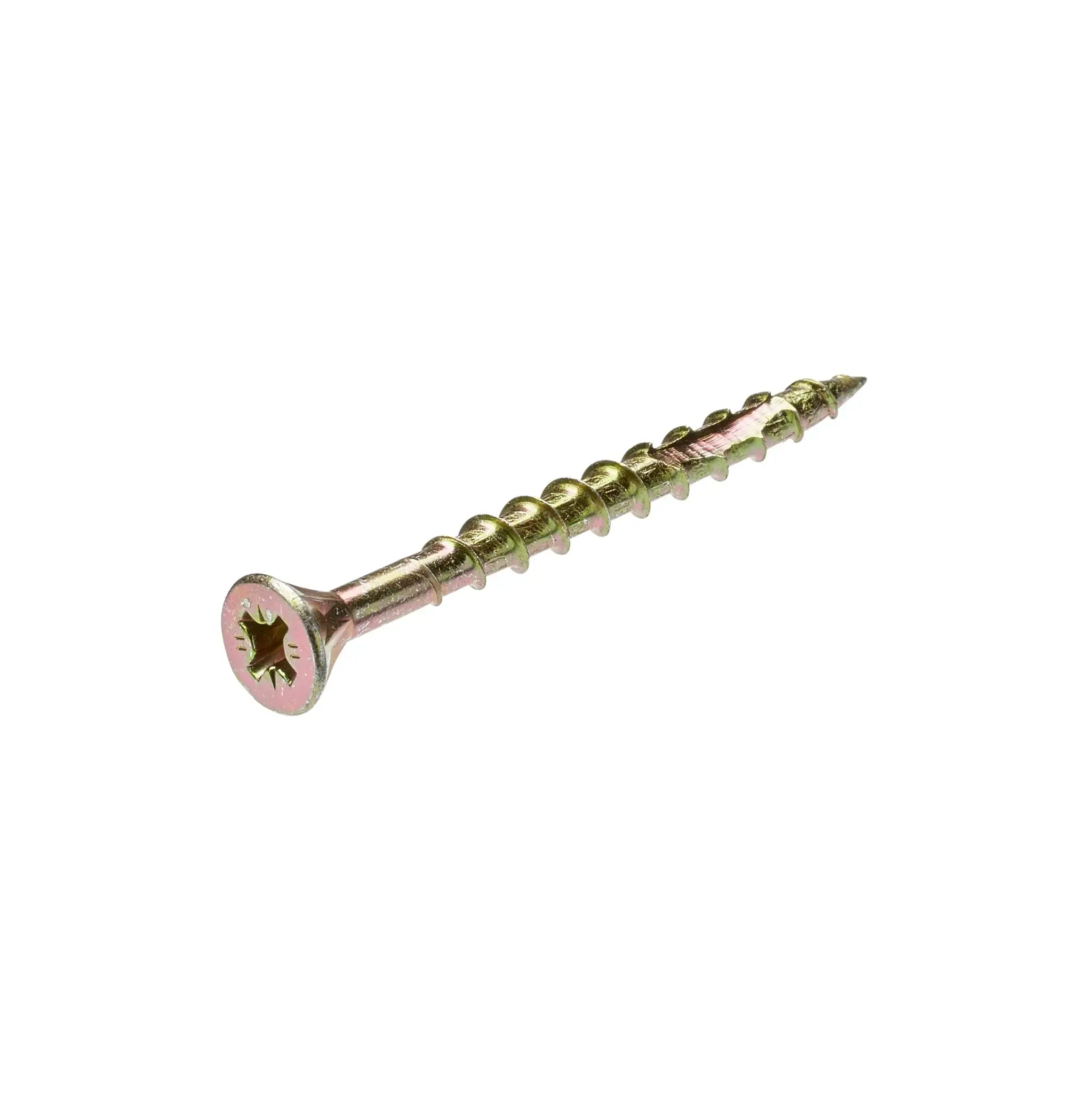 5.0 x 60mm Wood Screw, Gold (Qty.270)