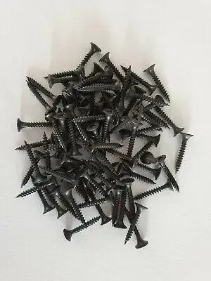 Drywall Screw, Bugle Head, Black, 4.2 x 75mm (Qty.500)