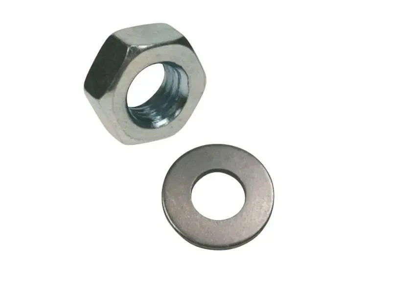 M16 Nut and Washer Set, Zinc Plated (Qty.30)