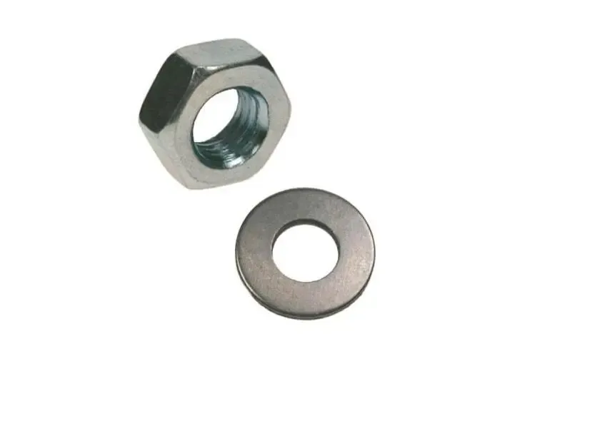 M20 Nut and Washer Set, Zinc Plated (Qty.3)