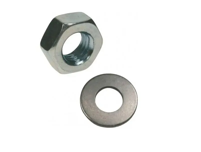 M12 Nut and Washer Set, Zinc Plated (Qty.50)