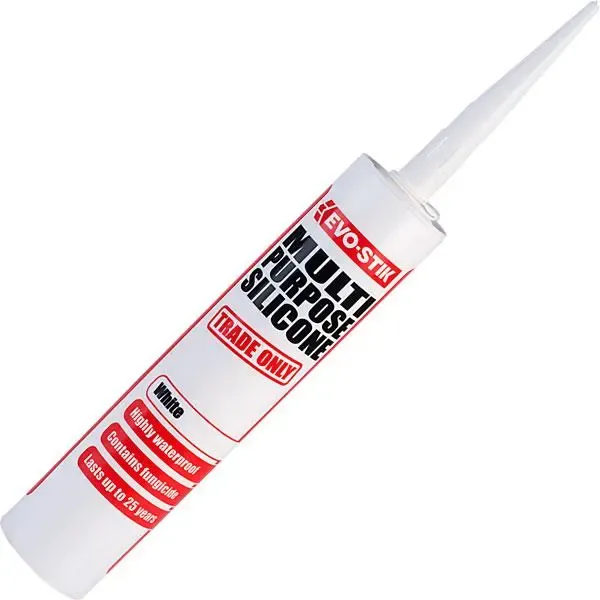 Silicone Waterseal Sealant, White, 310ml