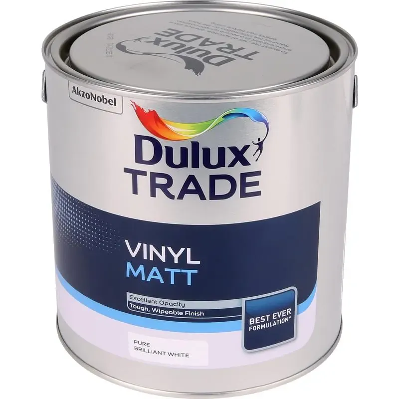 Trade Vinyl Matt Brilliant White 2.5L