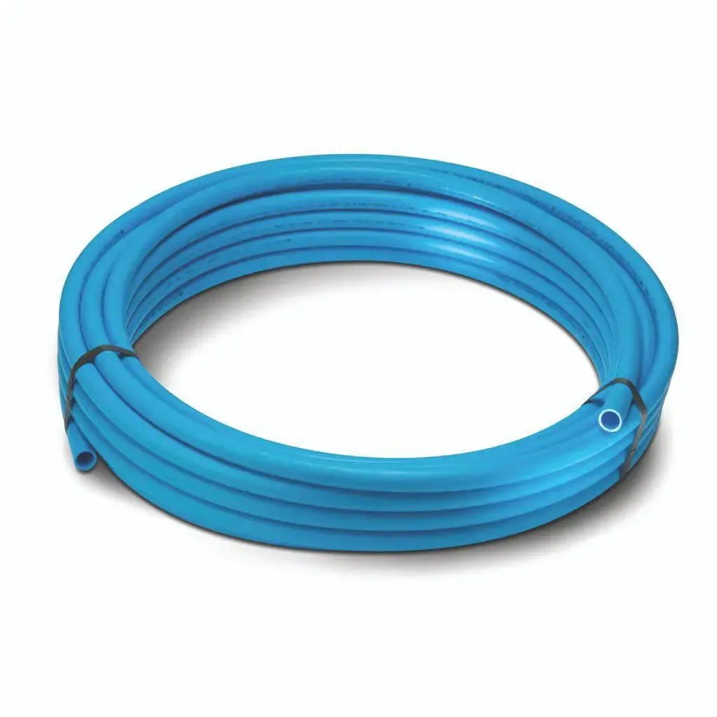 Blue Polyethylene MDPE U/G Pipe 32mmx150m Coil