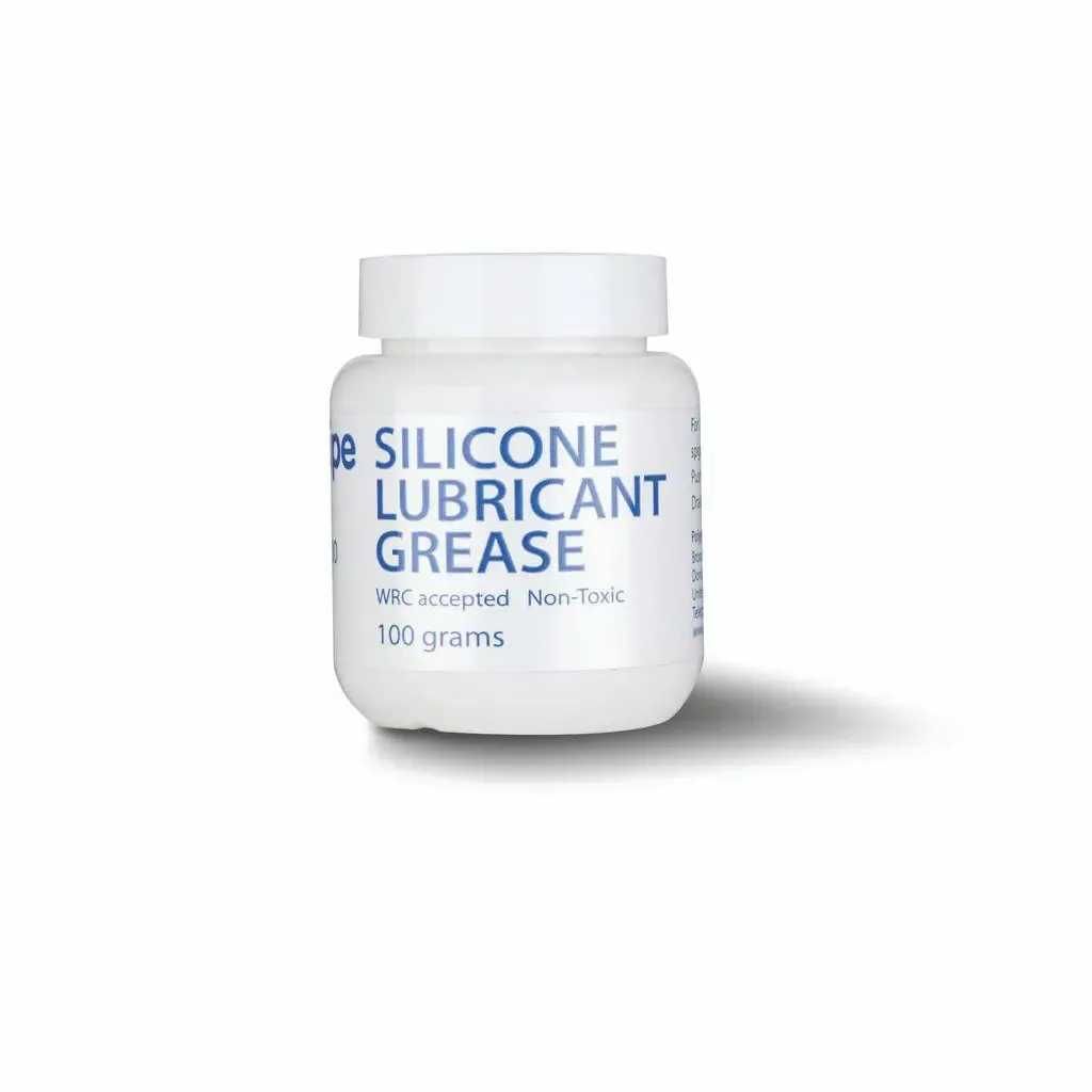 Polypipe Silicone Grease Lubricant in a 100g Screw Top Jar