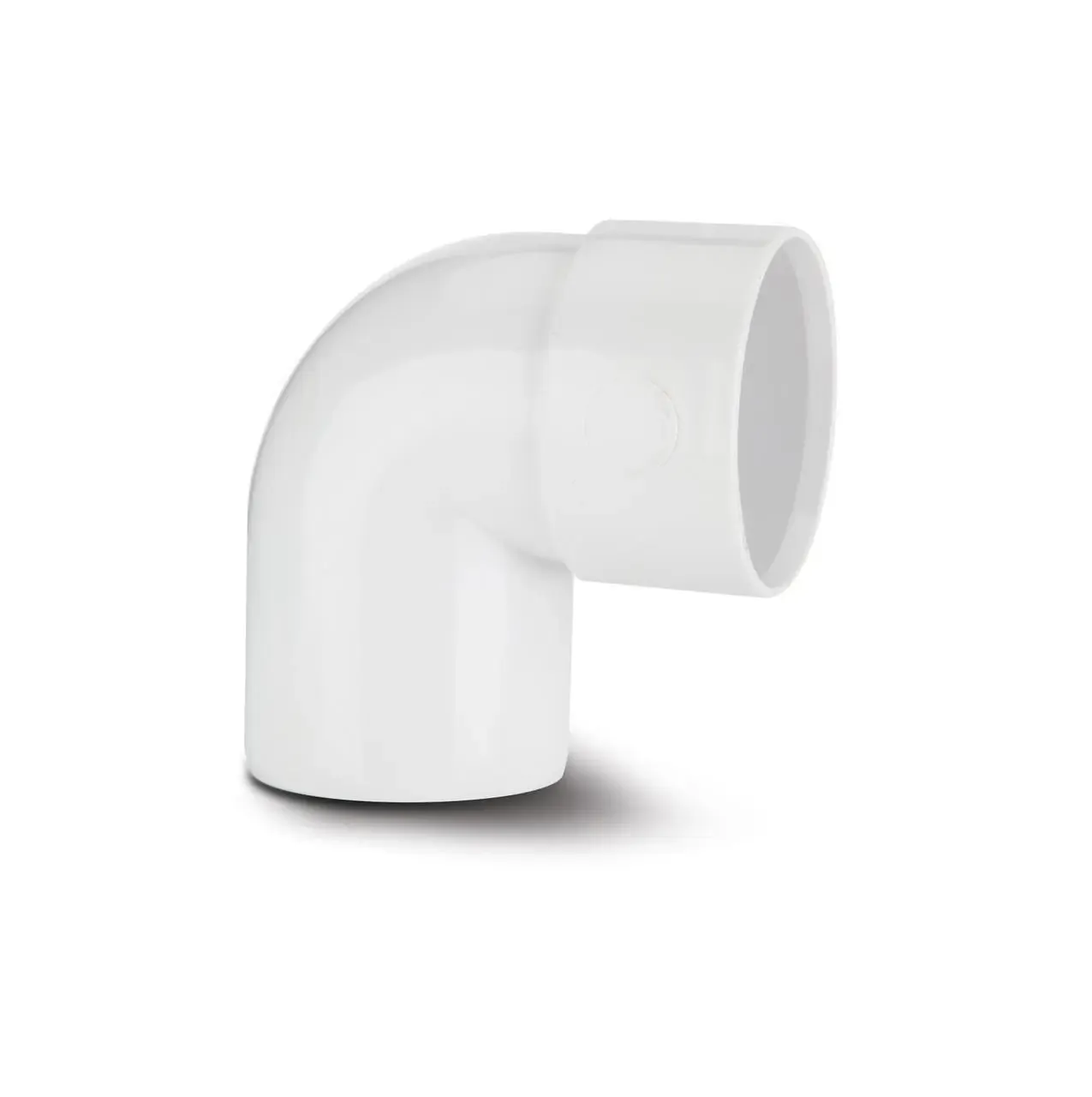 40mm White Swivel Bend 92.5Deg