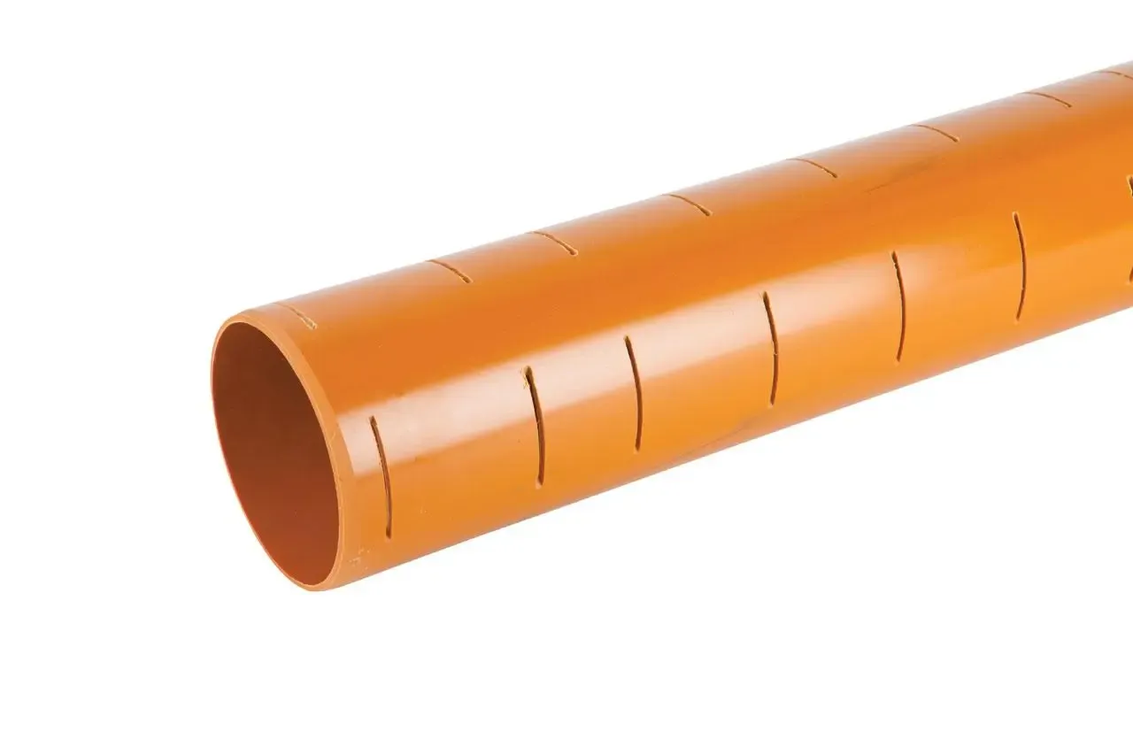 Plain Ended Slotted Pipe 110mm x 6m