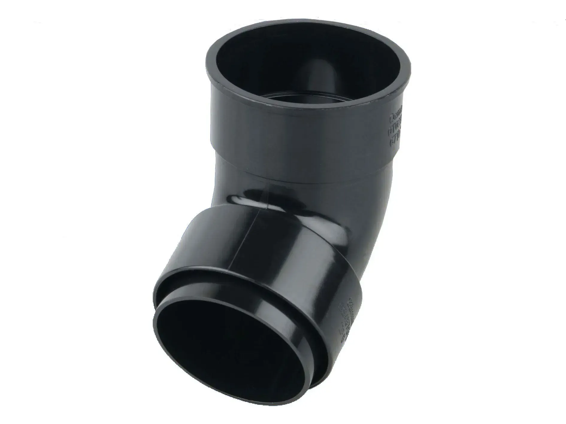 Offset Bend Socket 68mm Black