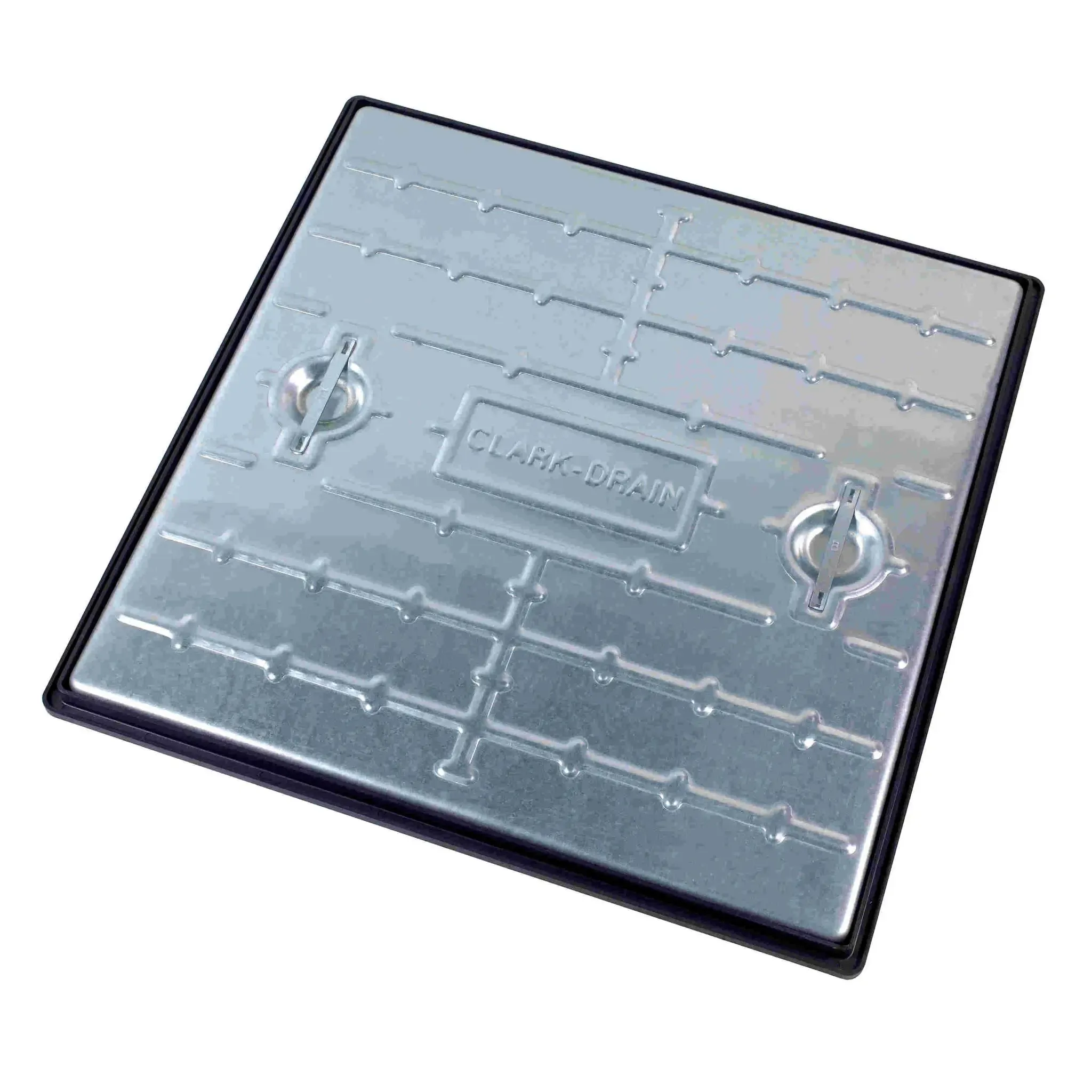 Manhole Cover & Frame, Galvanised Steel, 600mm x 600mm, 5 Tonne