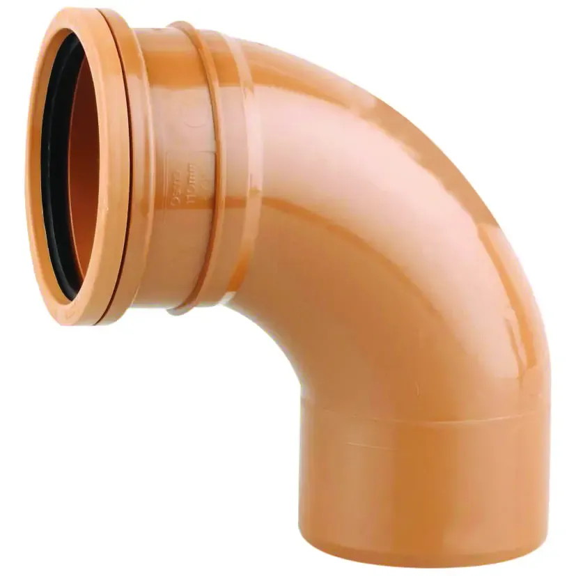 Short Radius Bend 87° Single Socket 110mm