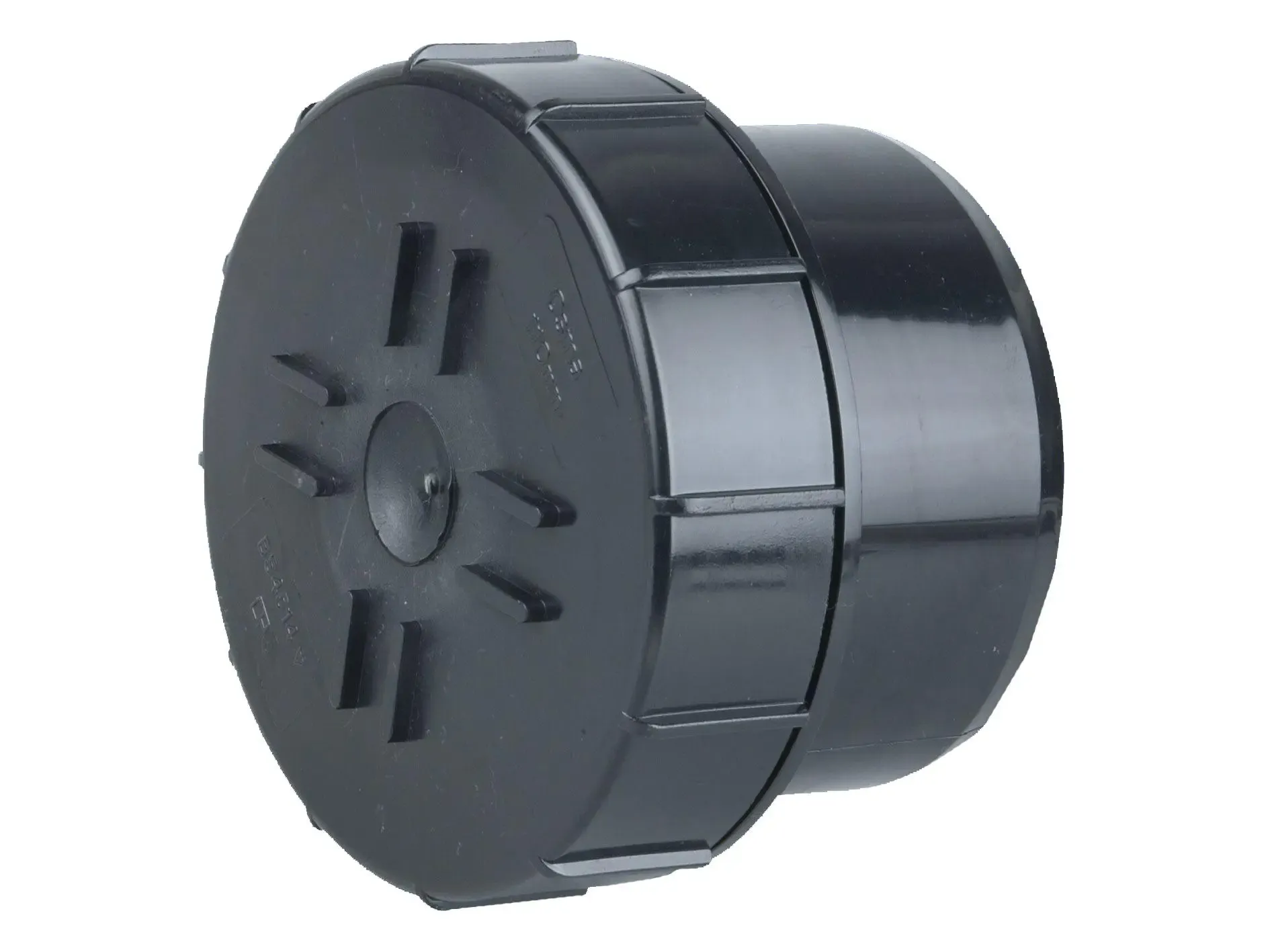 Plain Ended Access Plug, Black, 110mm