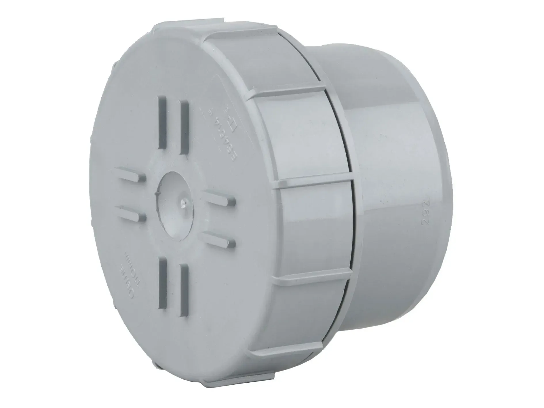 Plain Ended Access Plug, Grey, 110mm