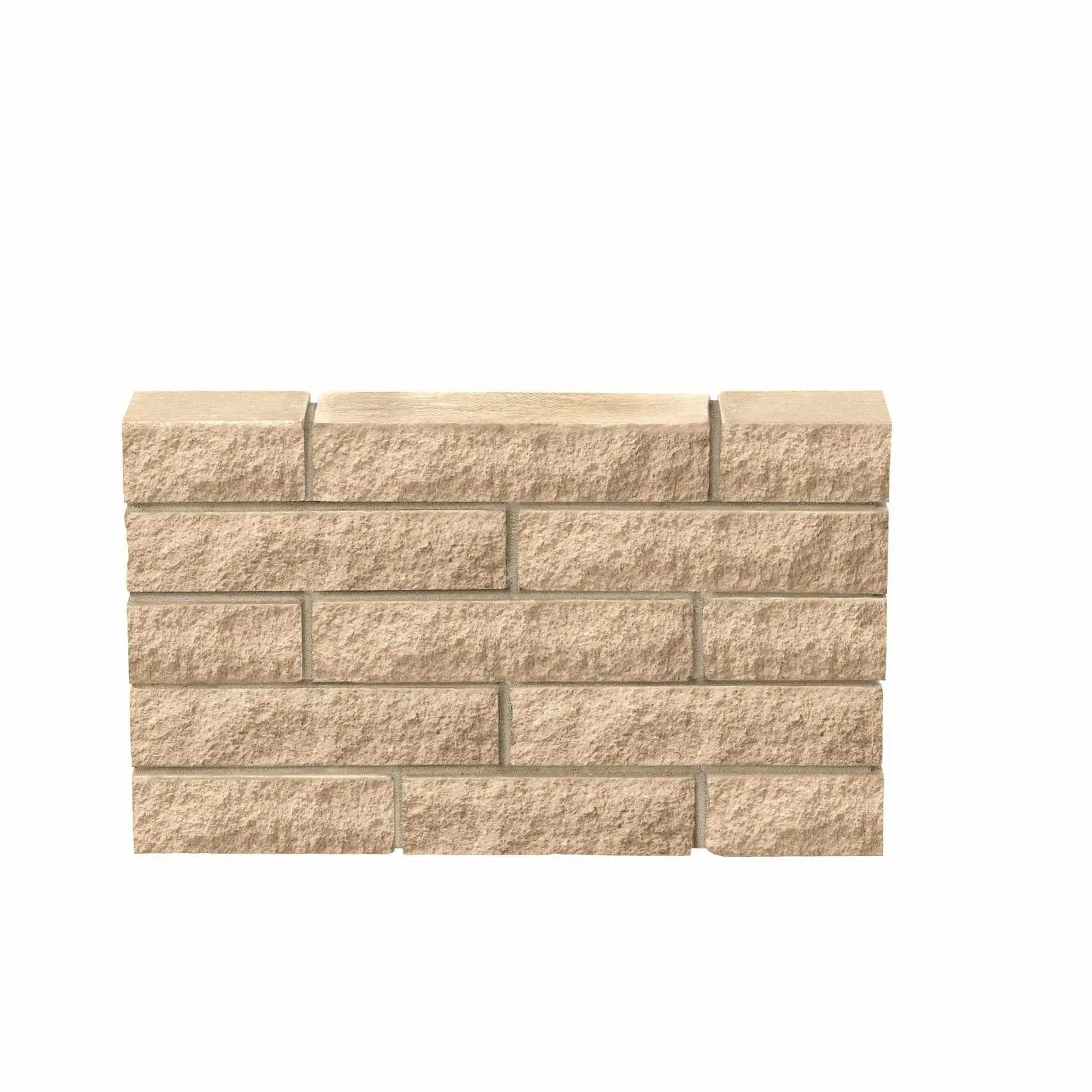 Marshalls Marshalite Pitched Walling Buff 300mm x 100mm x 65mm - (Qty.297)