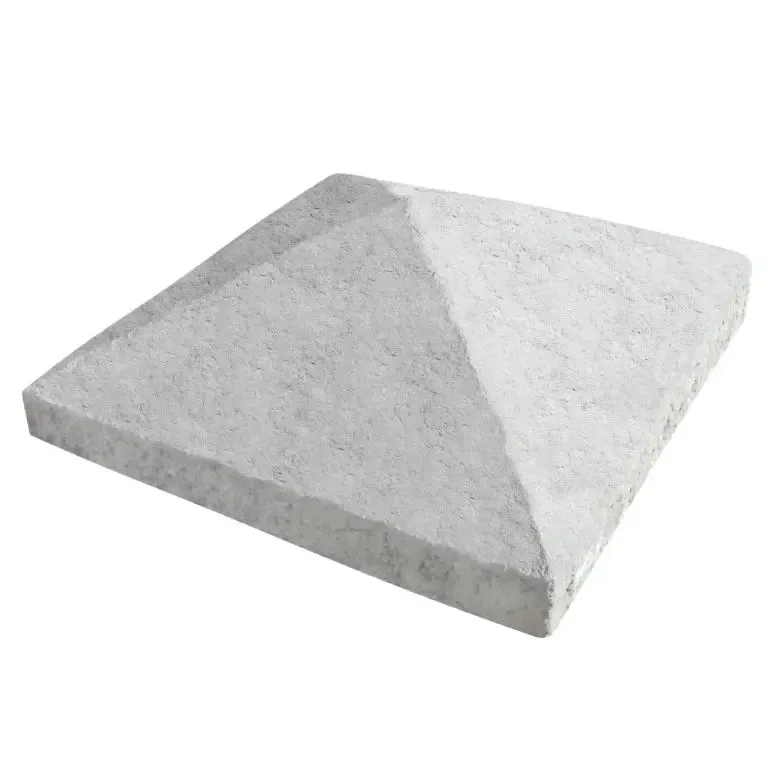 Marshalls Precast 4 Way Pillar Cap Off White 380mm x 380mm x 76/32mm - (Qty.24)