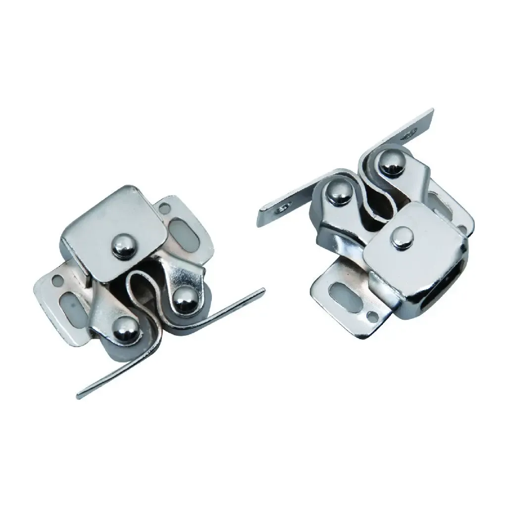 Double Roller Catches - Zinc Plated (Qty.2)