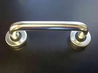 Concealed Fix Pull Handle Satin Anodised Aluminium 152mm