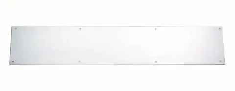 Satin Anodised Aluminium Kick Plate 825mm x 152mm