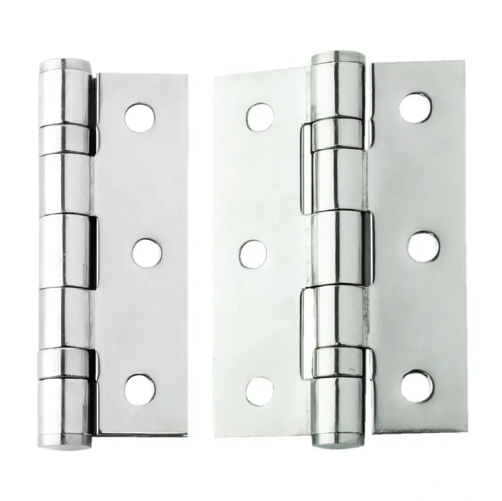 Butt Hinges, Stainless Steel, 75mm (Qty.2)