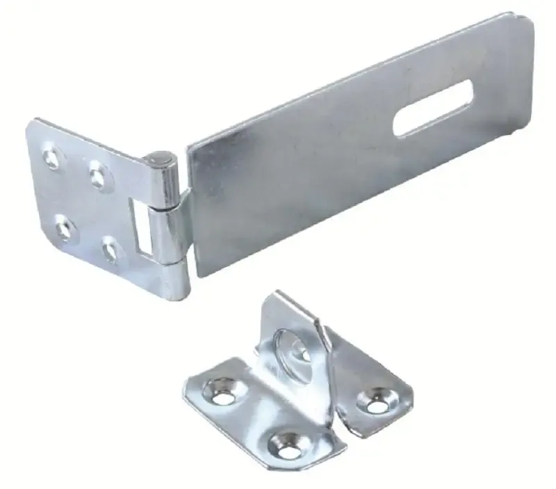 Safety Hasp & Staple - Galvanised - 75mm