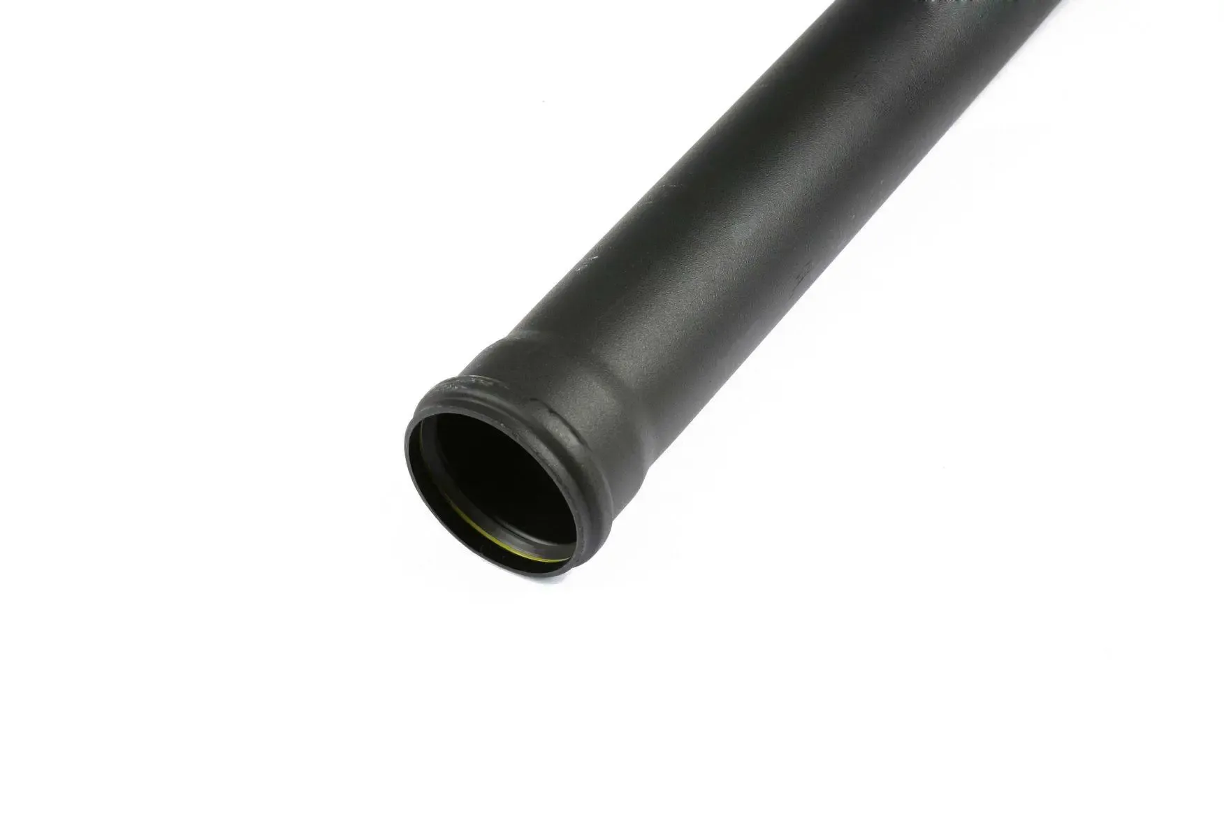 110mm Push-Fit Soil 2.5m S/S Soil Pipe - Cast Iron Effect