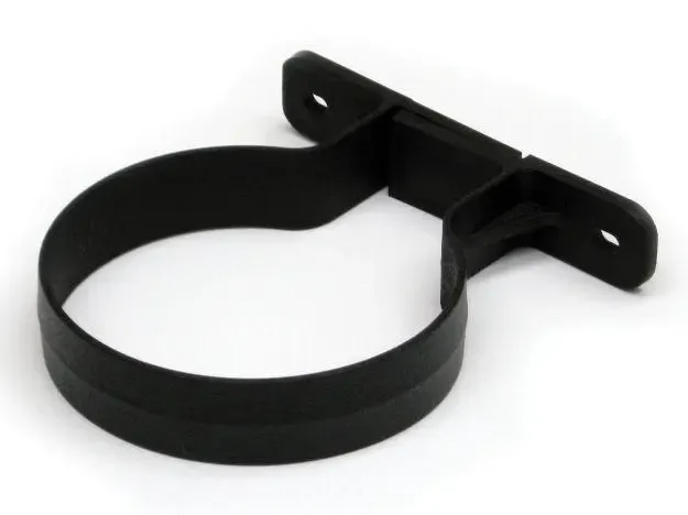 110mm Push-Fit Soil Pipe Bracket - Cast Iron Effect