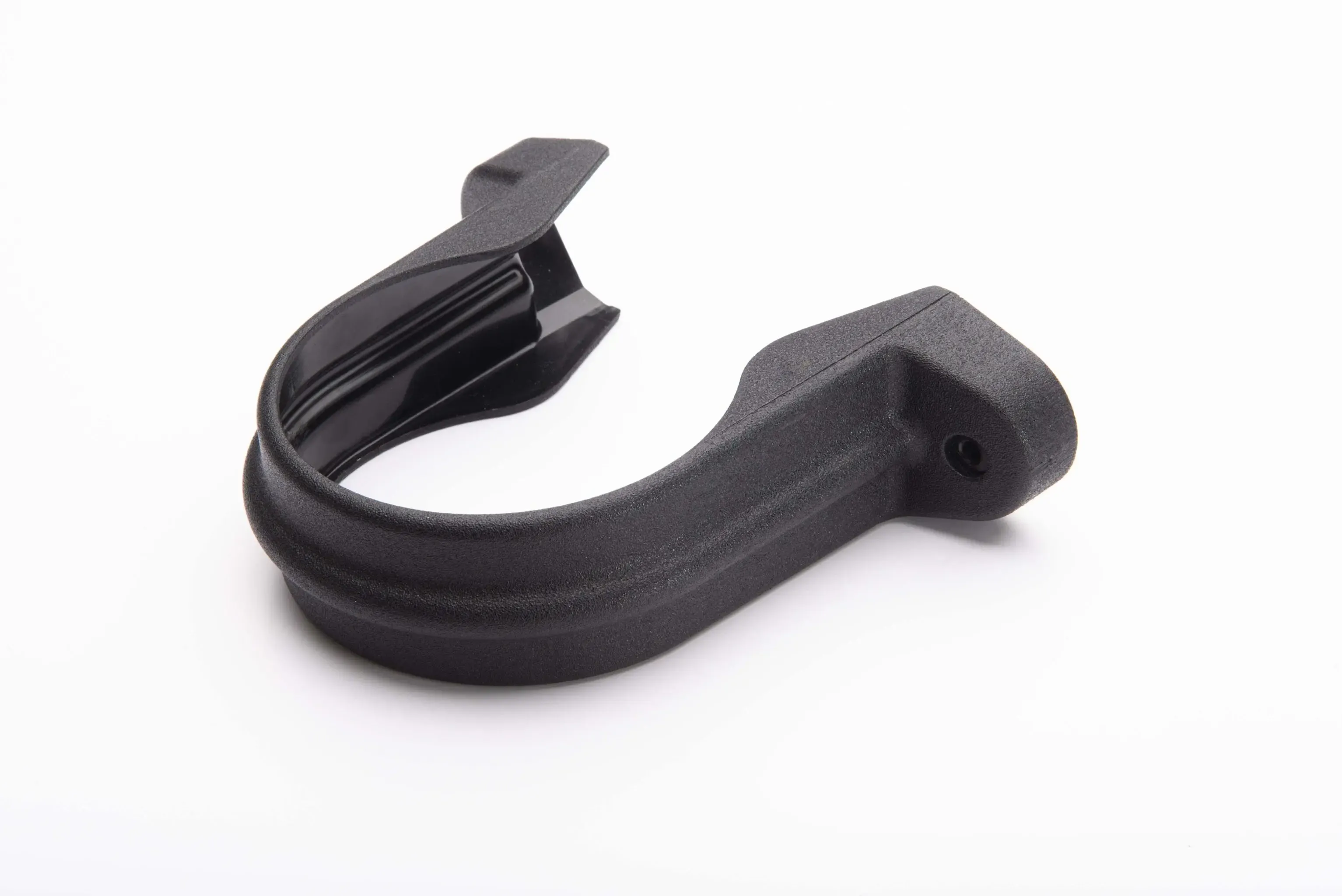 110mm Push-Fit Soil Pipe Bracket with Lugs - Cast Iron Effect