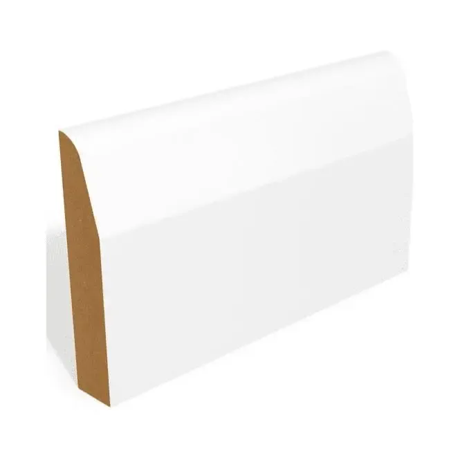 MDF Chamfer Skirting Board 18 x 119mm x 4.2m