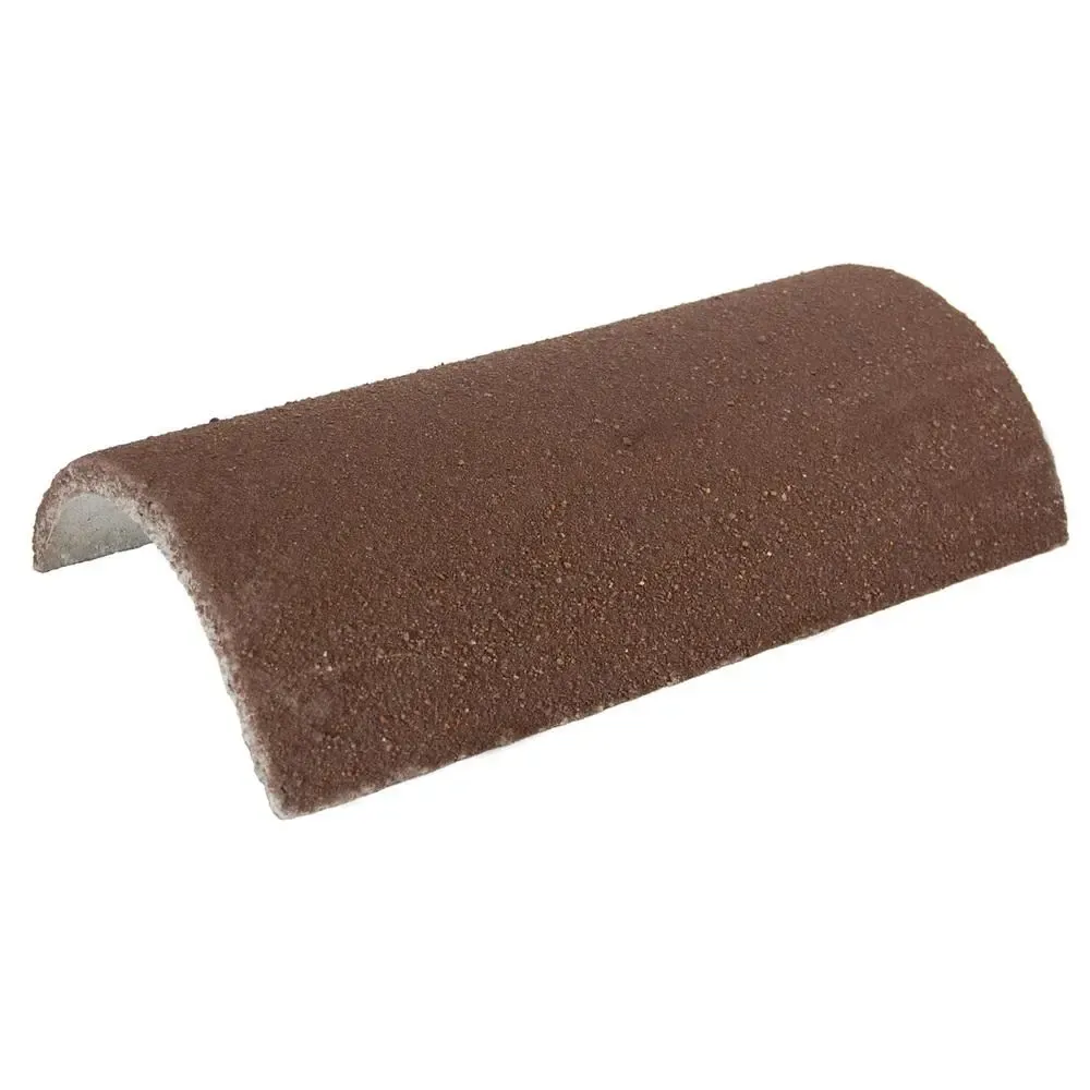 Redland Concrete Half Round Ridge - Brown 02